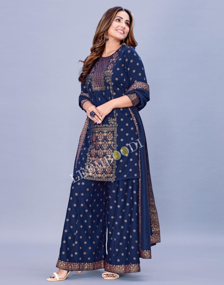 fcity.in - Bandia Ethnic And Beautiful For Woman Women Blue Coloured
